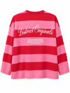 Elois Çizgili Sweatshirt - Pembe