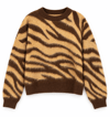 Fox Zebra Desenli Lüx Yumoş Kazak