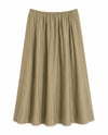 OLIVE BELİ LASTİKLİ MAXİ ETEK