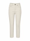 PREMIUM KALIP KESİK PAÇA MOM JEAN - BEJ