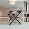 Demirlab Bristol X Metal Masa Ayağı Takımı (2 Adet) | 72 cm | 80x40 mm Profil | Siyah