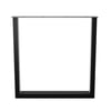 Demirlab Eta Modern Dikdörtgen (U) Metal Masa Ayağı (72x70 cm) - Çift (2 Adet)