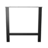 Demirlab Etamin Lite Metal Masa Ayağı Takımı (2 Adet) | 72 cm | 60x60 mm Profil | Siyah