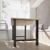 Demirlab Etamin Lite Metal Masa Ayağı Takımı (2 Adet) | 72 cm | 60x60 mm Profil | Siyah