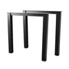 Demirlab Etamin Plus Metal Masa Ayağı Takımı (2 Adet) | 72 cm | 60x60 mm Profil | Siyah