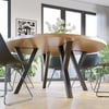 Demirlab Lucida Y Metal Orta Sehpa Ayağı 72 cm | 4'lü Takım |