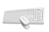 A4-Tech Kablosuz Set Beyaz (FG1010-B)