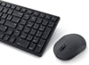 Dell Pro KM555 Sessiz Kablosuz Set Siyah