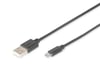 Digitus AK-300127-018-S 1.8m USB2.0- Micro USB B