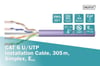 Digitus Cat6 Mor UTP Top Kablo Saf Bakır (305m)