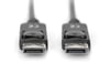 Digitus DisplayPort Kablo Siyah (1m) 4K