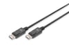 Digitus DisplayPort Kablo Siyah (5m) 4K