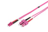 Digitus Fiber Optik Multimode Pembe (1m)