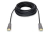 Digitus HDMI Fiber Kablo Altın Uçlu Siyah (30m) 4K