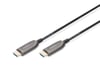 Digitus HDMI Fiber Kablo Altın Uçlu Siyah (10m) 8K