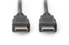 Digitus HDMI Kablo Altın Uçlu Siyah (3m) FHD