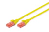 Digitus Patch Kablo Cat6 Sarı (0.5m)