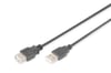 Digitus USB 2.0 Uzatma Kablosu Siyah (3m)