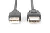 Digitus USB 2.0 Uzatma Kablosu Siyah (3m)