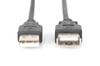 Digitus USB Uzatma Kablosu Siyah (5m)