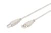 Digitus Yazıcı Kablosu Bej USB 2.0 (1,8m)