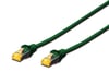 Digitus Zırhlı Patch Kablo Cat6A Yeşil (5m)