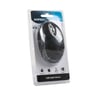 Everest Kablolu Mavi Işıklı Mouse Siyah (KM-6809)