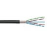 HCS  Cat6 Siyah U/UTP Outdoor Makara Kablo (500m)