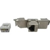 HCS FTP Cat6A Tolless Keystone Jack (J6A-00826)