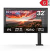 LG 31.5'' 32UN880K-B 4K Ergonomik Stand IPS