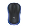 Logitech M185 Kablosuz Mouse Siyah-Mavi 910-002236