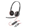 Poly Blackwire 3220 Stereo Mikrofonlu Kulaklık