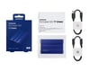 Samsung T7 2TB Usb 3.2 Gen 2 Type-C Mavi Shield