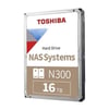 Toshiba N300 16TB 7200Rpm 512MB - MN11ACA16TS