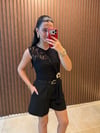 BİSİKLET YAKA DANTELLİ BLUZ