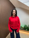GOLD DÜĞME DETAYLI HIRKA