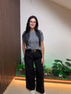 PREMİUM KALİTE KEMERLİ PALAZZO PANTOLON