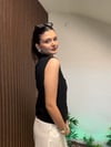 SİYAH KOLSUZ YELEK