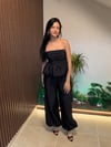 STRAPLEZ ŞALVAR KESİM TAKIM