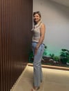 ZIMBALI KESİK PAÇA MOM JEAN
