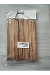 düz tahta çubuk(1 paket)(50li)