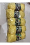 Himalaya gala kadife ip (sarı)(500gram)