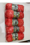 Himalaya gala kadife örgü ipi (500 gram)(nar çiçeği