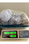 Himalaya kadife ip(372 gram)mavi&gri