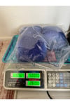 Himalaya örgü ipi yüksek kalite ip simli(mavi)564 gram