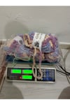 Himalaya yüksek kalite yumoş ip(714 gram)(mor&mavi)
