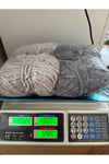 Kadife ip (gri açık-koyu)(322gram)