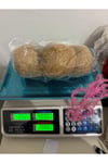 Tavşan tüyü ip (522 gram)kahverengi