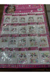 Yüz sticker(1 paket)renkli