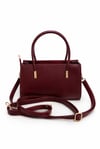 Bordo Siena Model El ve Omuz Çantası